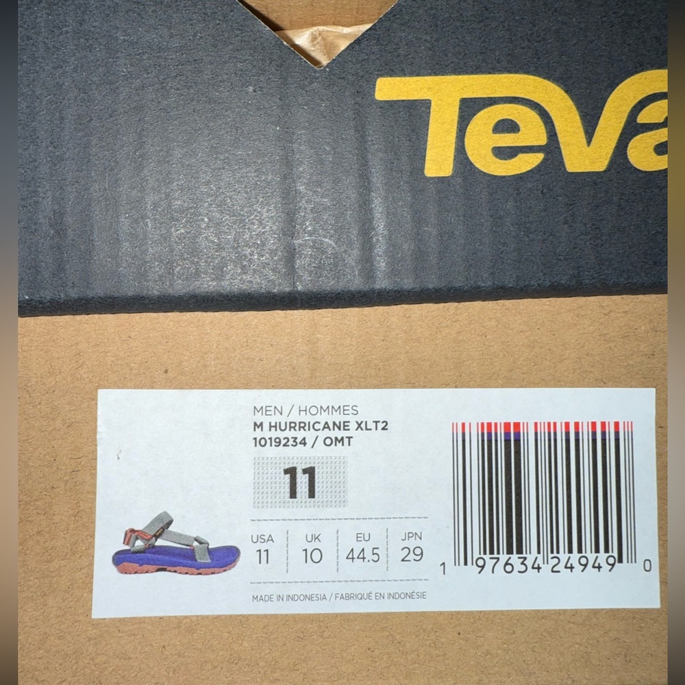 Teva Men's Hurricane XLT2 BRAND NEW size 11